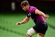 5 November 2021; Caelan Doris during the Ireland rugby captain's run at Aviva Stadium in Dublin. Photo by Brendan Moran/Sportsfile