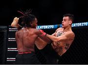 5 November 2021; Daniele Scatizzi, right, and Brian Hooi during their lightweight bout at Bellator 270 at the 3Arena in Dublin. Photo by David Fitzgerald/Sportsfile