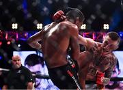 5 November 2021; James Gallagher, right, and Patchy Mix during their bantamweight bout at Bellator 270 at the 3Arena in Dublin. Photo by David Fitzgerald/Sportsfile