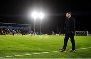 5 November 2021; Waterford manager Marc Bircham before the SSE Airtricity League Premier Division match between Waterford and Shamrock Rovers at the RSC in Waterford. Photo by Seb Daly/Sportsfile