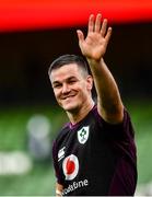 6 November 2021; Jonathan Sexton of Ireland acknowledges supporters after the Autumn Nations Series match between Ireland and Japan at Aviva Stadium in Dublin. Photo by David Fitzgerald/Sportsfile