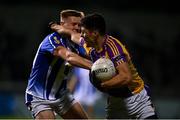 6 November 2021; Rory O'Carroll of Kilmacud Crokes in action against Kieran Kennedy of Ballyboden St Enda's during the Go Ahead Dublin County Senior Club Football Championship Semi-Final match between Kilmacud Crokes and Ballyboden St Enda's at Parnell Park in Dublin. Photo by Sam Barnes/Sportsfile