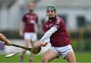 6 November 2021; Evan Niland of Clarinbridge during the Galway County Senior Club Hurling Championship semi-final match between Craughwell and Clarinbridge at Kenny Park in Athenry, Galway. Photo by Piaras Ó Mídheach/Sportsfile