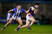 6 November 2021; Cillian O'Shea of Kilmacud Crokes in action against Colm Basquel of Ballyboden St Enda's during the Go Ahead Dublin County Senior Club Football Championship Semi-Final match between Kilmacud Crokes and Ballyboden St Enda's at Parnell Park in Dublin. Photo by Sam Barnes/Sportsfile