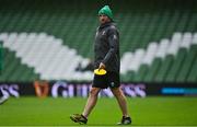 6 November 2021; Ireland assistant coach Mike Catt before the Autumn Nations Series match between Ireland and Japan at Aviva Stadium in Dublin. Photo by Brendan Moran/Sportsfile