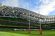 6 November 2021; A general view of the Aviva Stadium before the Autumn Nations Series match between Ireland and Japan in Dublin. Photo by Brendan Moran/Sportsfile