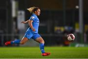 6 November 2021; Nicole Keogh of DLR Waves during the SSE Airtricity Women's National League match between Peamount United and DLR Waves at PLR Park in Greenogue, Dublin. Photo by Eóin Noonan/Sportsfile