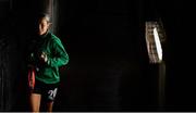 6 November 2021; Stephanie Roche of Peamount United before the SSE Airtricity Women's National League match between Peamount United and DLR Waves at PLR Park in Greenogue, Dublin. Photo by Eóin Noonan/Sportsfile