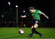 6 November 2021; Dearbhaile Beirne of Peamount United during the SSE Airtricity Women's National League match between Peamount United and DLR Waves at PLR Park in Greenogue, Dublin. Photo by Eóin Noonan/Sportsfile