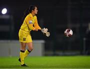 6 November 2021; Eve Badana of DLR Waves during the SSE Airtricity Women's National League match between Peamount United and DLR Waves at PLR Park in Greenogue, Dublin. Photo by Eóin Noonan/Sportsfile