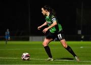 6 November 2021; Aine O'Gorman of Peamount United during the SSE Airtricity Women's National League match between Peamount United and DLR Waves at PLR Park in Greenogue, Dublin. Photo by Eóin Noonan/Sportsfile