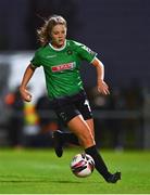 6 November 2021; Rebecca Watkins of Peamount United during the SSE Airtricity Women's National League match between Peamount United and DLR Waves at PLR Park in Greenogue, Dublin. Photo by Eóin Noonan/Sportsfile