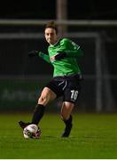 6 November 2021; Karen Duggan of Peamount United during the SSE Airtricity Women's National League match between Peamount United and DLR Waves at PLR Park in Greenogue, Dublin. Photo by Eóin Noonan/Sportsfile
