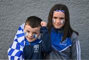 7 November 2021; Naomh Conaill supporters Conor and Danielle Gallagher before the Donegal County Senior Club Football Championship Final match between St Eunan's and Naomh Conaill at MacCumhaill Park in Ballybofey, Donegal. Photo by Ramsey Cardy/Sportsfile