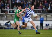 7 November 2021; Jack Cleary of Naas in action against Ben McCormack of Sarsfields during the Kildare County Senior Club Football Championship Final match between Naas and Sarsfields at St Conleth's Park in Newbridge, Kildare. Photo by Daire Brennan/Sportsfile