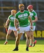 7 November 2021; Ballyhale Shamrocks captain Colin Fennelly celebrates at the final whistle of the Kilkenny County Senior Club Hurling Championship Final match between Ballyhale Shamrocks and O'Loughlin Gaels at UPMC Nowlan Park in Kilkenny. Photo by Brendan Moran/Sportsfile