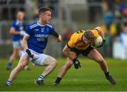7 November 2021; Peter McEniff of St Eunan's in action against Eunan Doherty of Naomh Conaill during the Donegal County Senior Club Football Championship Final match between St Eunan's and Naomh Conaill at MacCumhaill Park in Ballybofey, Donegal. Photo by Ramsey Cardy/Sportsfile
