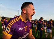 7 November 2021; Pádraic Diamond of Wolfe Tones celebrates after his side's victory in the Meath County Senior Club Football Championship Final match between St Peter's Dunboyne and Wolfe Tones at Páirc Tailteann in Navan, Meath. Photo by Seb Daly/Sportsfile