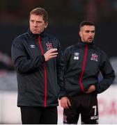 7 November 2021; Dundalk head coach Vinny Perth before the SSE Airtricity League Premier Division match between Dundalk and Longford Town at Oriel Park in Dundalk, Louth. Photo by Michael P Ryan/Sportsfile