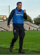 7 November 2021; Scotstown manager Colin McAree celebrates after his team scored a goal during the Monaghan County Senior Club Football Championship Final match between Scotstown and Truagh at St Tiernachs Park in Clones, Monaghan. Photo by Philip Fitzpatrick/Sportsfile
