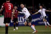 7 November 2021; Sean Murray of Dundalk celebrates after scoring his side's second goal during the SSE Airtricity League Premier Division match between Dundalk and Longford Town at Oriel Park in Dundalk, Louth. Photo by Michael P Ryan/Sportsfile