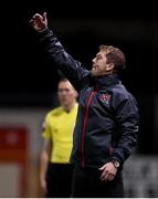 7 November 2021; Dundalk head coach Vinny Perth during the SSE Airtricity League Premier Division match between Dundalk and Longford Town at Oriel Park in Dundalk, Louth. Photo by Michael P Ryan/Sportsfile