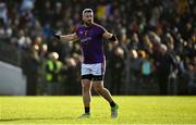 7 November 2021; Cian Ward of Wolfe Tones during the Meath County Senior Club Football Championship Final match between St Peter's Dunboyne and Wolfe Tones at Páirc Tailteann in Navan, Meath. Photo by Seb Daly/Sportsfile