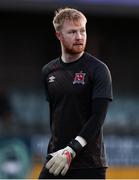 7 November 2021; Dundalk goalkeeper Cameron Yates before the SSE Airtricity League Premier Division match between Dundalk and Longford Town at Oriel Park in Dundalk, Louth. Photo by Michael P Ryan/Sportsfile