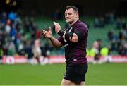 6 November 2021; Cian Healy of Ireland after the Autumn Nations Series match between Ireland and Japan at Aviva Stadium in Dublin. Photo by Ramsey Cardy/Sportsfile