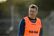 7 November 2021; Seneschalstown manager Derek Byrne before the Meath County Ladies Football Senior Club Championship Final match between St Peter's Dunboyne and Senechalstown at Páirc Tailteann in Navan, Meath. Photo by Seb Daly/Sportsfile
