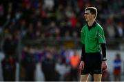 7 November 2021; Referee Joseph Curran during the Meath County Ladies Football Senior Club Championship Final match between St Peter's Dunboyne and Seneschalstown at Páirc Tailteann in Navan, Meath. Photo by Seb Daly/Sportsfile