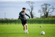 8 November 2021; Will Ferry during a Republic of Ireland U21's training session at the FAI National Training Centre in Abbotstown in Dublin. Photo by Harry Murphy/Sportsfile