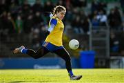 7 November 2021; Lisa Mullen of Seneschalstown during the Meath County Ladies Football Senior Club Championship Final match between St Peter's Dunboyne and Seneschalstown at Páirc Tailteann in Navan, Meath. Photo by Seb Daly/Sportsfile