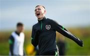 8 November 2021; Ross Tierney during a Republic of Ireland U21's training session at the FAI National Training Centre in Abbotstown in Dublin. Photo by Harry Murphy/Sportsfile