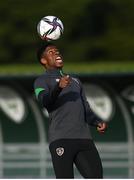 8 November 2021; Chiedozie Ogbene during a Republic of Ireland training session at the FAI National Training Centre in Abbotstown, Dublin. Photo by Stephen McCarthy/Sportsfile