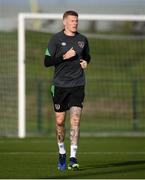 8 November 2021; James McClean during a Republic of Ireland training session at the FAI National Training Centre in Abbotstown, Dublin. Photo by Stephen McCarthy/Sportsfile
