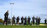 8 November 2021; Republic of Ireland players during a Republic of Ireland training session at the FAI National Training Centre in Abbotstown, Dublin. Photo by Stephen McCarthy/Sportsfile