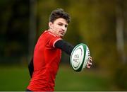 9 November 2021; Beauden Barrett during New Zealand All Blacks rugby squad training at UCD Bowl in Dublin. Photo by David Fitzgerald/Sportsfile