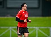 9 November 2021; Anton Lienert-Brown during New Zealand All Blacks rugby squad training at UCD Bowl in Dublin. Photo by David Fitzgerald/Sportsfile