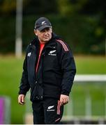 9 November 2021; Head coach Ian Foster during New Zealand All Blacks rugby squad training at UCD Bowl in Dublin. Photo by David Fitzgerald/Sportsfile