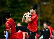 9 November 2021; Jordie Barrett during New Zealand All Blacks rugby squad training at UCD Bowl in Dublin. Photo by David Fitzgerald/Sportsfile