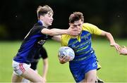 9 November 2021; Participants during the Leinster Rugby Division 3 Blitz match between Coláiste na hInse, Bettystown, Meath, and St. Mary's College, Dundalk, Louth, at Dundalk RFC in Dundalk, Louth. Photo by Ben McShane/Sportsfile