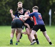 9 November 2021; Participants during the Leinster Rugby Division 3 Blitz match between Ballymakenny College, Drogheda, Louth, and St. Mary's College, Dundalk, Louth, at Dundalk RFC in Dundalk, Louth. Photo by Ben McShane/Sportsfile