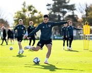 9 November 2021; Jamie McGrath during a Republic of Ireland training session at the FAI National Training Centre in Abbotstown, Dublin. Photo by Stephen McCarthy/Sportsfile