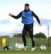 9 November 2021; Troy Parrott  during a Republic of Ireland training session at the FAI National Training Centre in Abbotstown, Dublin. Photo by Stephen McCarthy/Sportsfile