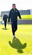 9 November 2021; Manager Stephen Kenny during a Republic of Ireland training session at the FAI National Training Centre in Abbotstown, Dublin. Photo by Stephen McCarthy/Sportsfile