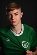 9 November 2021; Joel Bagan during a Republic of Ireland Men's U21 portrait session at the Carlton Hotel in Tyrrelstown, Dublin. Photo by David Fitzgerald/Sportsfile