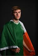 9 November 2021; Joel Bagan during a Republic of Ireland Men's U21 portrait session at the Carlton Hotel in Tyrrelstown, Dublin. Photo by David Fitzgerald/Sportsfile