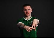 9 November 2021; Ross Tierney during a Republic of Ireland Men's U21 portrait session at the Carlton Hotel in Tyrrelstown, Dublin. Photo by David Fitzgerald/Sportsfile