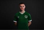 9 November 2021; Ross Tierney during a Republic of Ireland Men's U21 portrait session at the Carlton Hotel in Tyrrelstown, Dublin. Photo by David Fitzgerald/Sportsfile